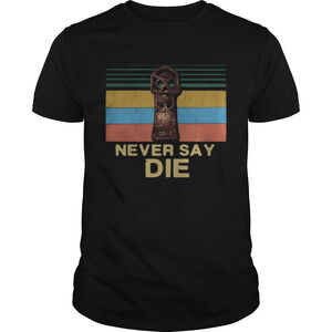The Goonies Skull Never Say Die  Shirt